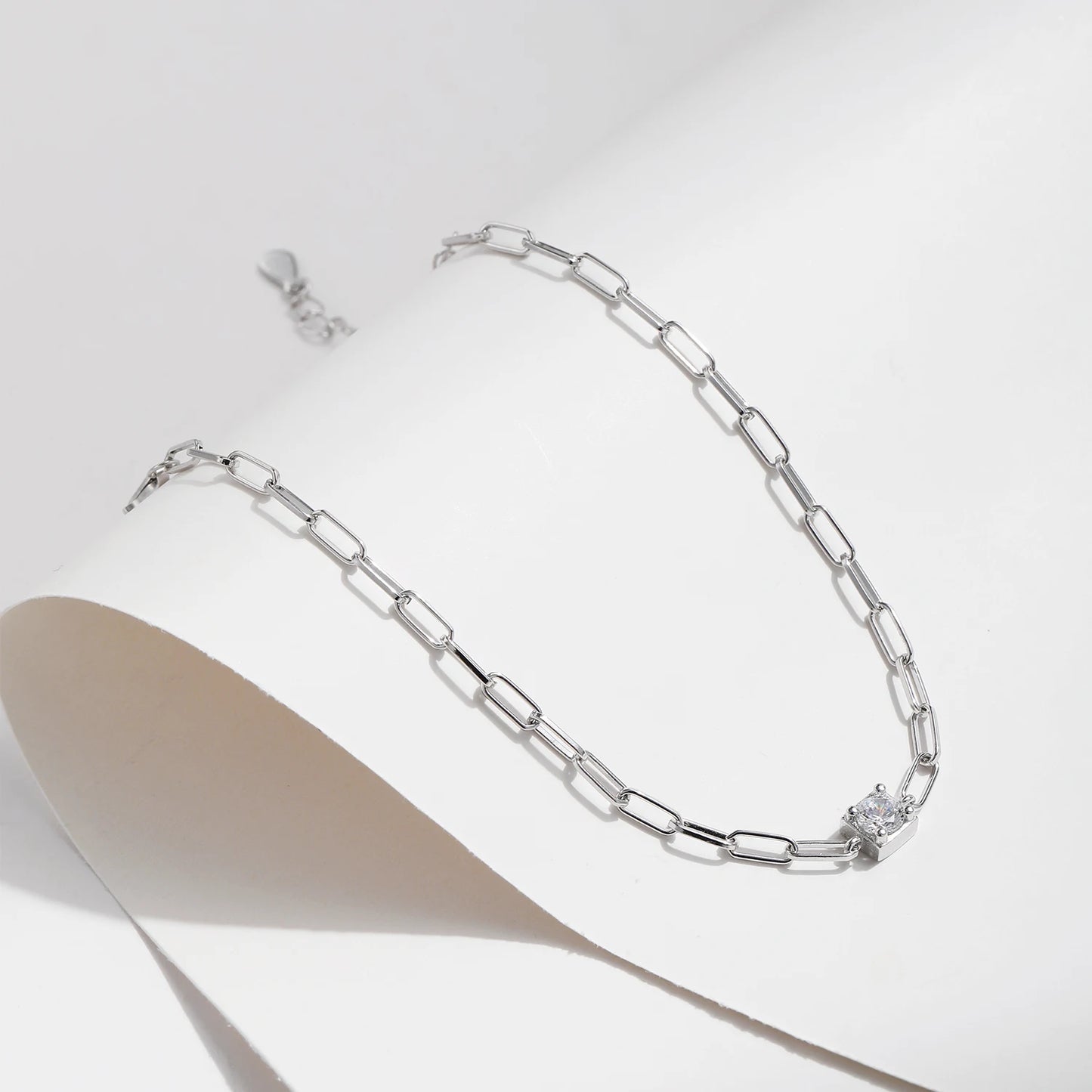 MODIAN® Moissanite Luxury Chain Bracelet - Sterling Silver
