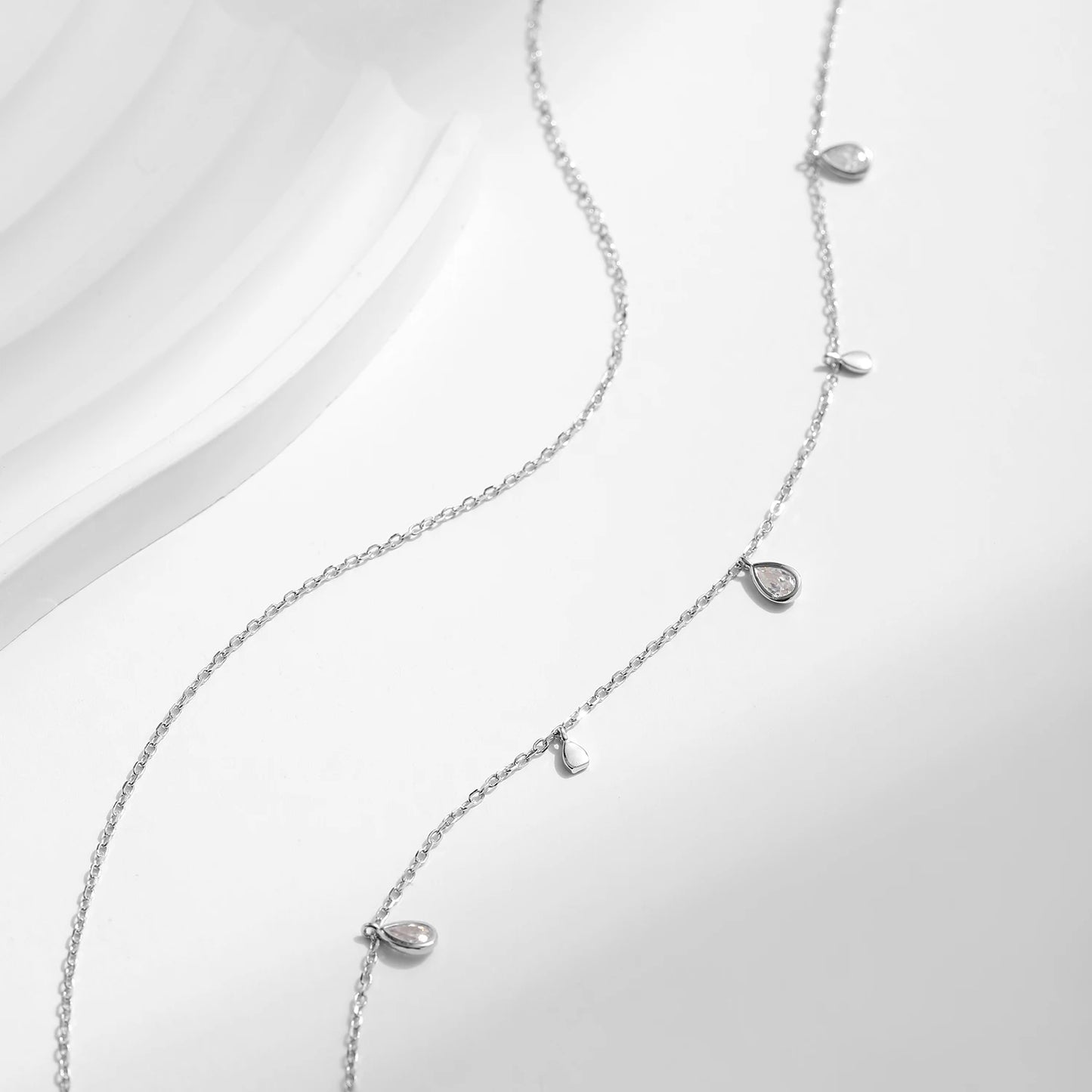 MODIAN® Pear Shape Moissanite Pendant Necklace