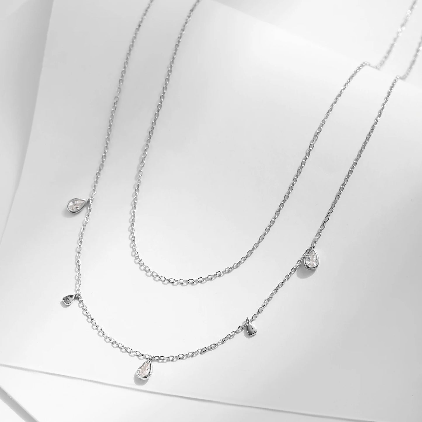 MODIAN® Pear Shape Moissanite Pendant Necklace