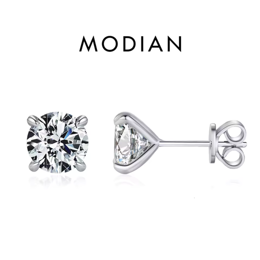 MODIAN® Moissanite Stud Earrings