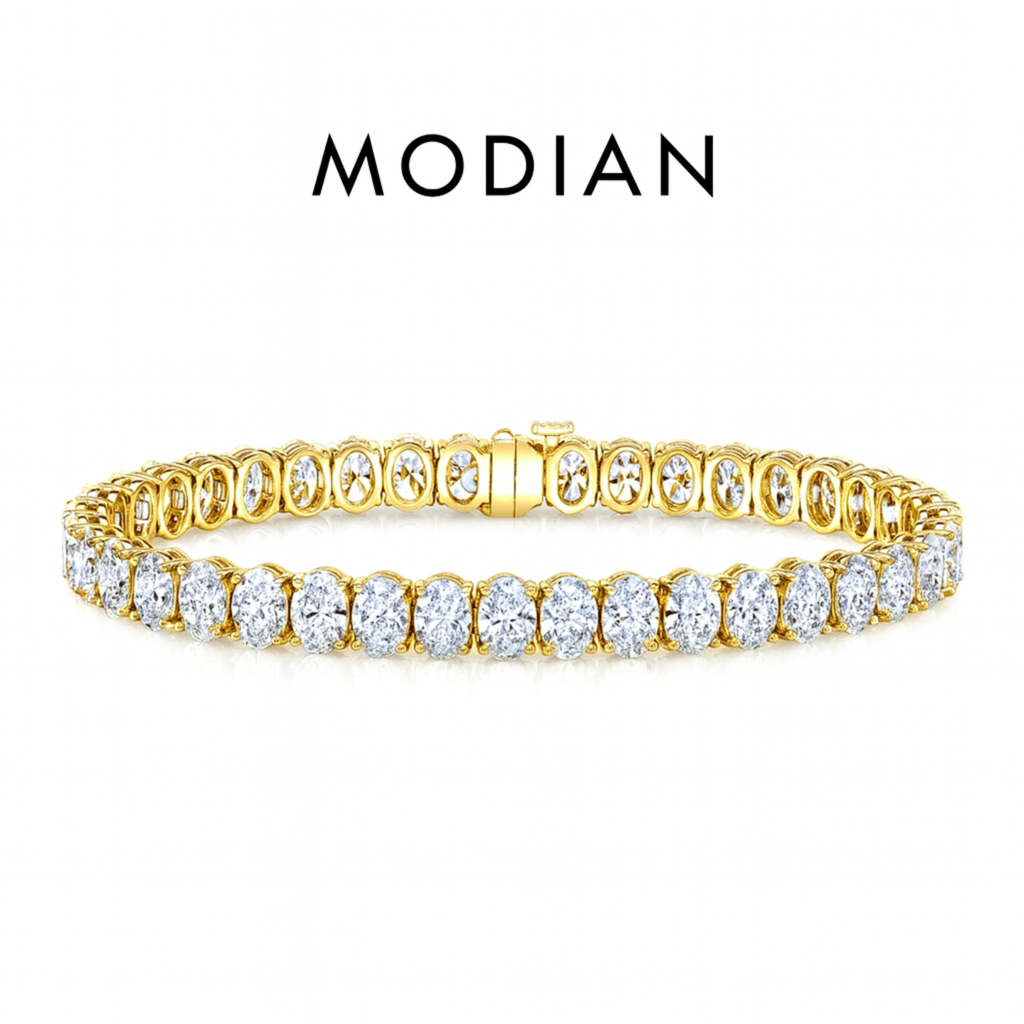 MODIAN® Oval Tennis Bracelet