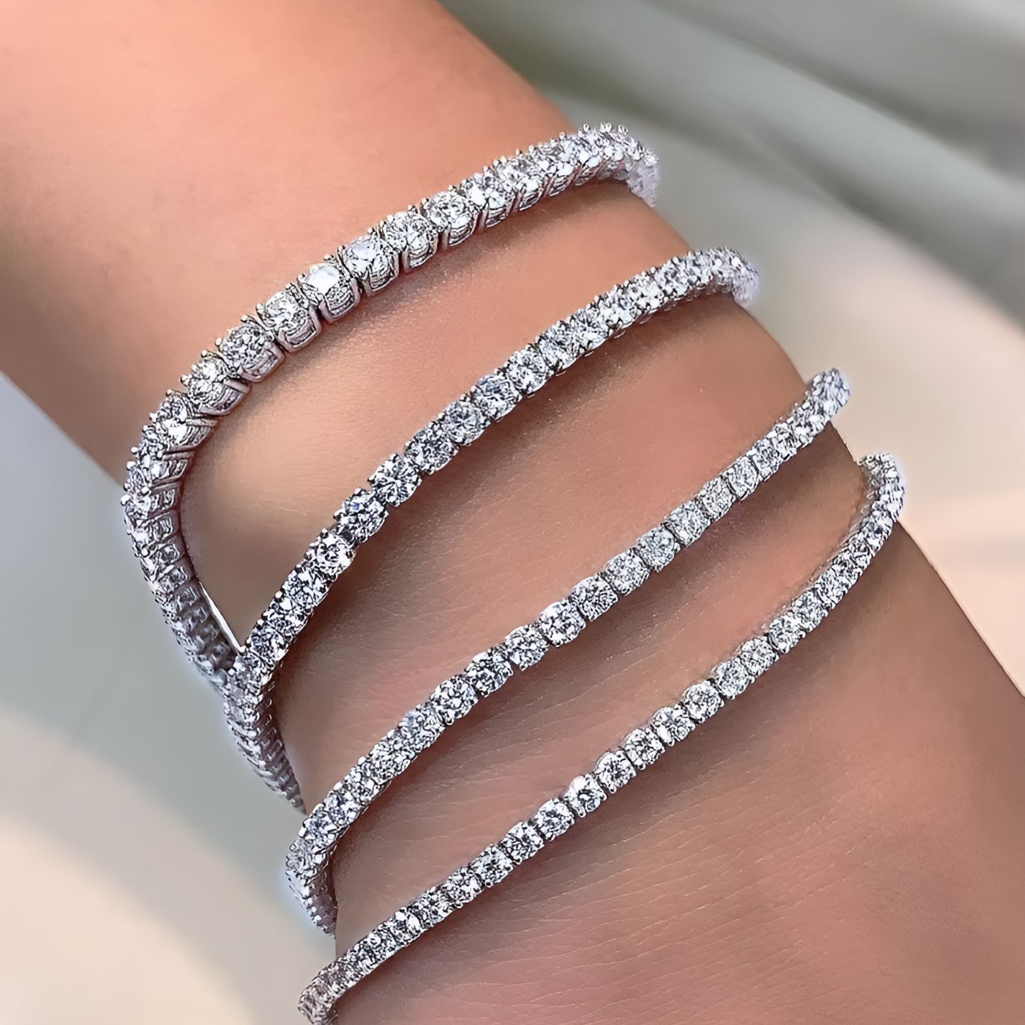MODIAN® Moissanite Tennis Bracelet