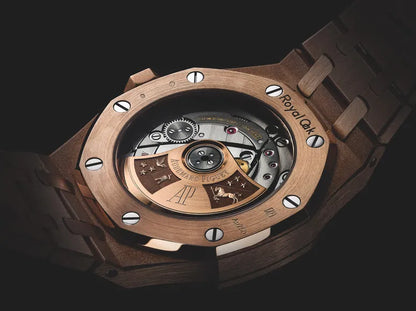 MODIAN® Moissanite Royal Oak Diamond Bezel AP (Rose Gold)